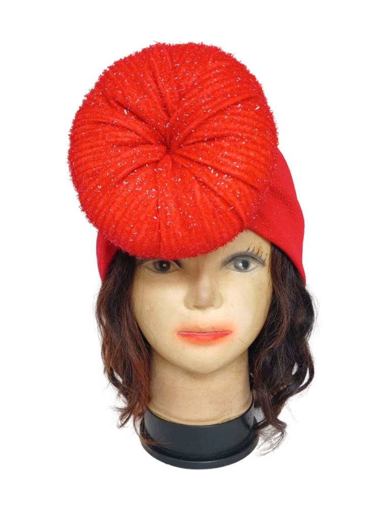 Bandeau rouge avec cercle avant