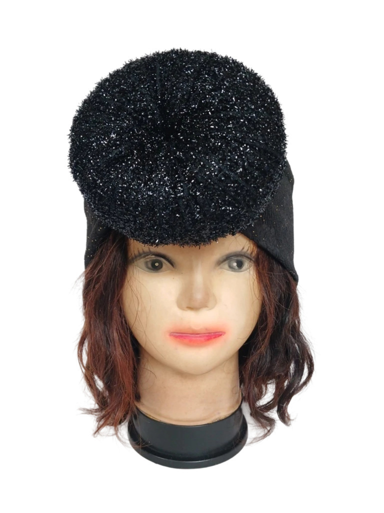 Bandeau noir avec cercle avant